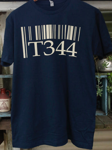 TERRIBLE ONE -Terrible One Barcode Tee Midnight Navy -CLOTHING -Anchor BMX