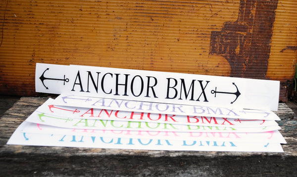 Anchor BMX -Anchor Bmx Safety Line Decals -Magazines + stickers+patches -Anchor BMX