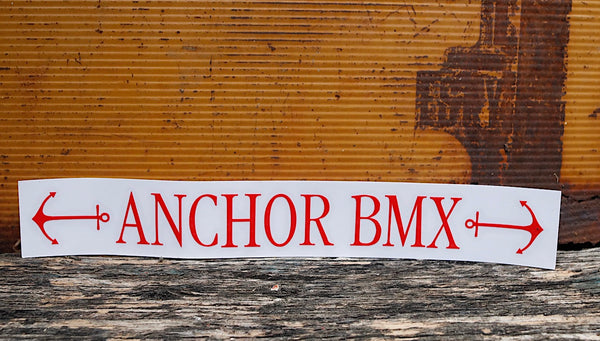 Anchor BMX -Anchor Bmx Safety Line Decals -Magazines + stickers+patches -Anchor BMX