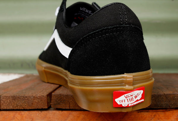 VANS -Vans Old Skool Pro Blk/White/Gum -Shoes -Anchor BMX