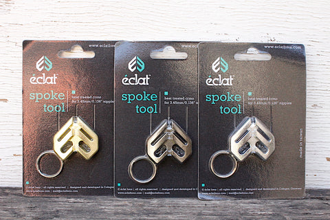 ECLAT -Eclat Spoke Tool Keychain -TOOLS + LOCKS + LIGHTS + PUMPS -Anchor BMX