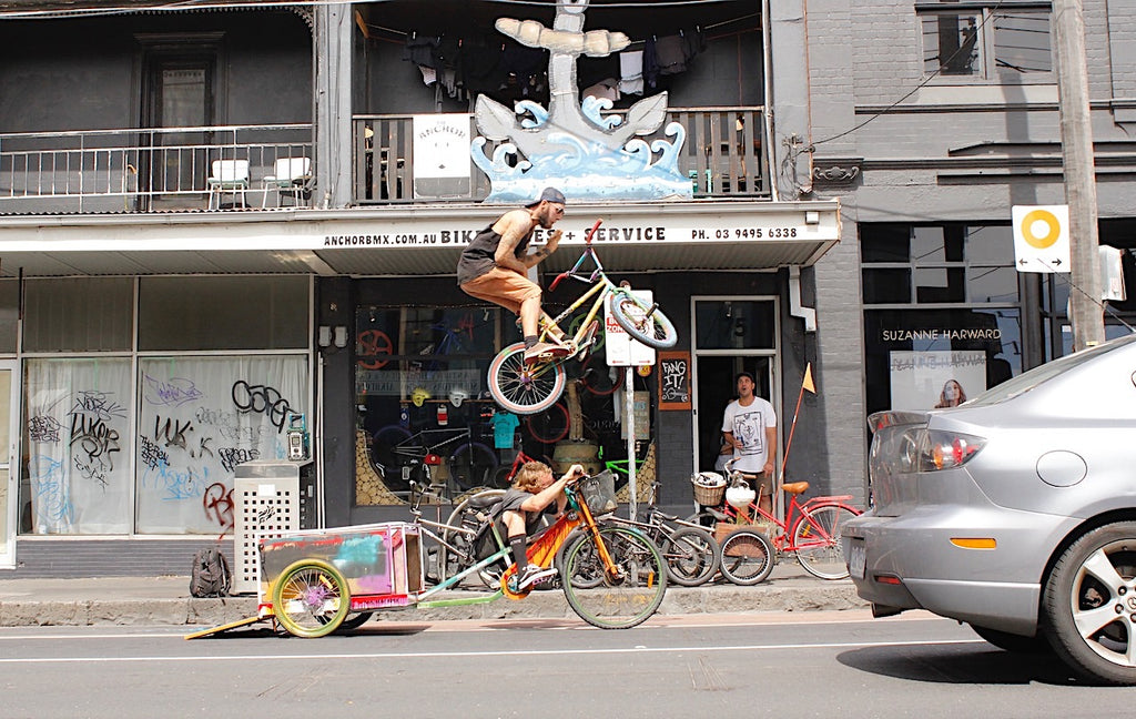 anchor bmx - cargo bike ramp stuntage