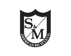 S&M Bikes Brand Logo - Sheild Bmx