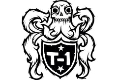 terrible one bmx logo - T1 Crest