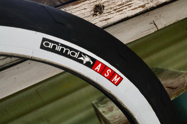 Animal -Animal ASM Whitewall Tyres -TYRES + TUBES -Anchor BMX