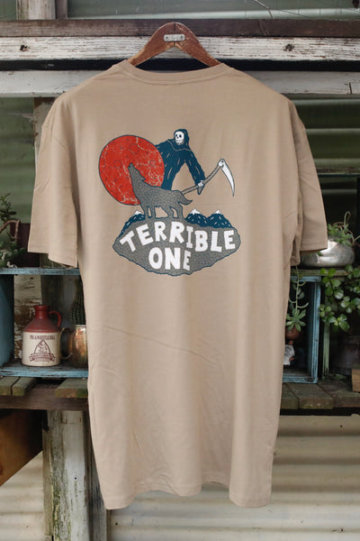 TERRIBLE ONE -Terrible One Ryreap Tee Sand -CLOTHING -Anchor BMX
