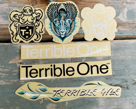 TERRIBLE ONE -Terrible One Nina Sticker Pack -Magazines + stickers+patches -Anchor BMX