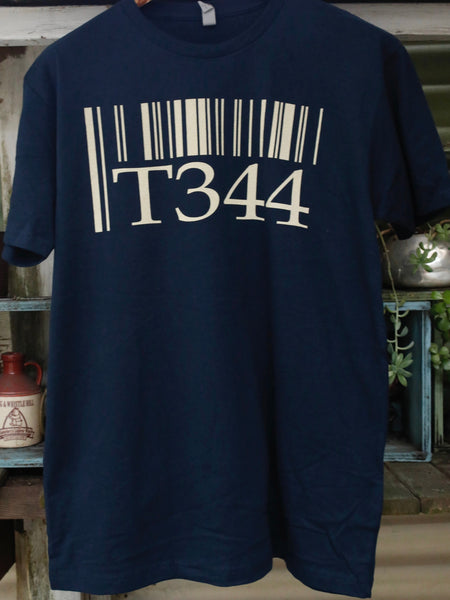 Terrible One Barcode Tee Midnight Navy