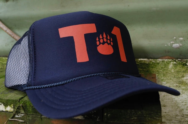 Terrible One Paw Trucker Hat Navy