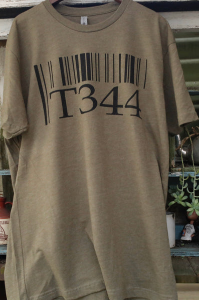 Terrible One Barcode Tee Olive