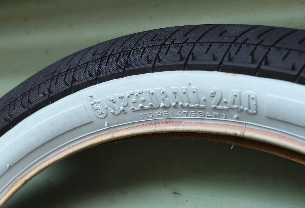 S M Speedball Tyre Whitewall