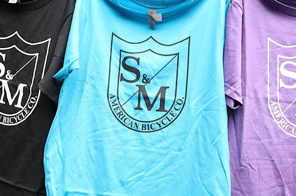 S & M bikes -S&M Big Shield Kids Tee -CLOTHING -Anchor BMX