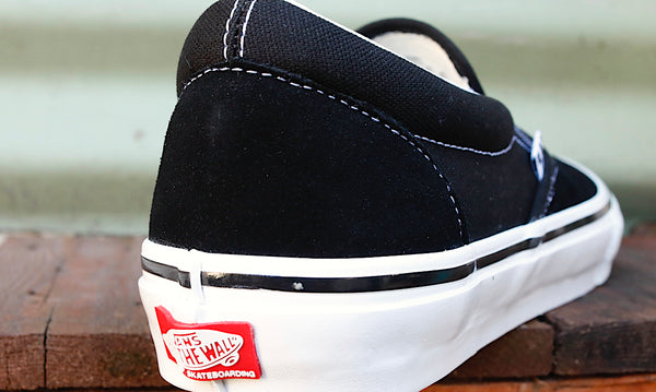 Vans -Vans Slip-On Pro Blk/White -Shoes -Anchor BMX