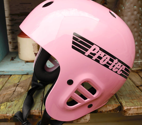 PROTEC HELMETS -Protec Full Cut Certified Helmet Gloss Pink -HELMETS + PADS + GLOVES -Anchor BMX