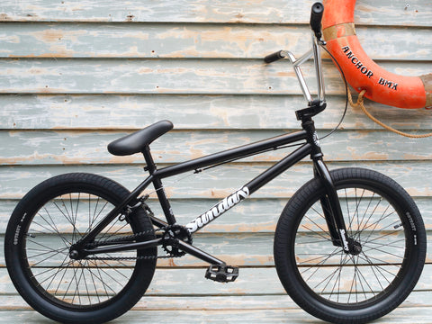 SUNDAY -Sunday Primer 2022 Matte Black -Complete Bikes -Anchor BMX