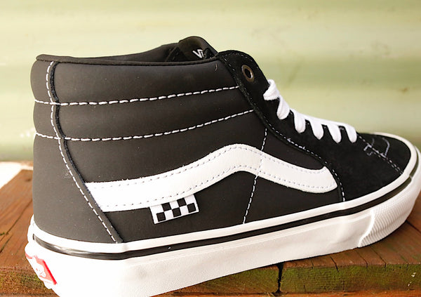 VANS -Vans Skate Grosso Mid Blk/True White -Shoes -Anchor BMX