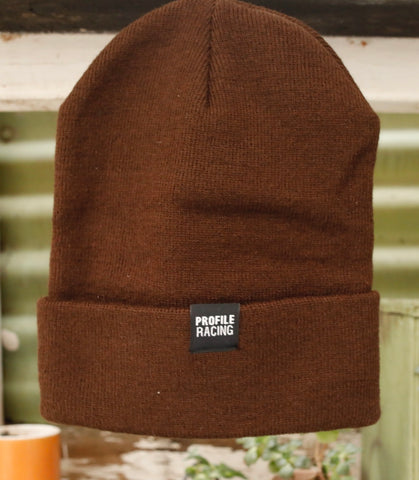 Profile -Profile Woven Label Beanie -HATS + BEANIES + SHADES -Anchor BMX