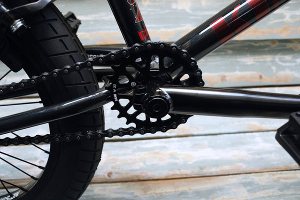Kink -Kink Bikes Kicker 18 Inch 2023 Gloss Digital Black -Complete Bikes -Anchor BMX