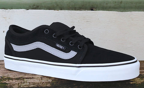 VANS -Vans Chukka Low Sidestripe Blk/Grey/White -Shoes -Anchor BMX