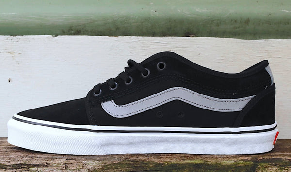 VANS -Vans Chukka Low Sidestripe Blk/Grey/White -Shoes -Anchor BMX