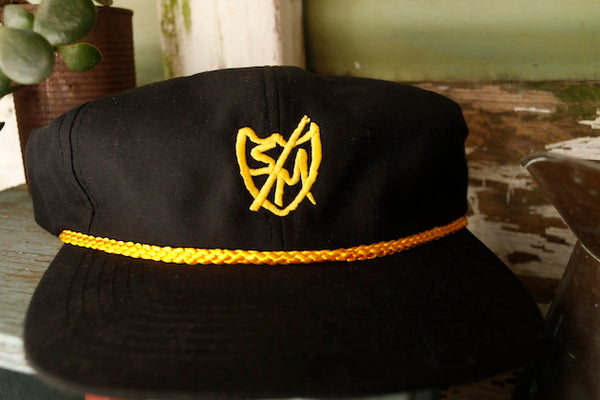 S&M Bikes Sharpie Hat Gold Rope