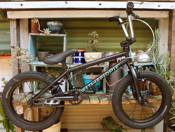 WETHEPEOPLE -WeThePeople Seed 16 inch 2021 Matte Black -Complete Bikes -Anchor BMX