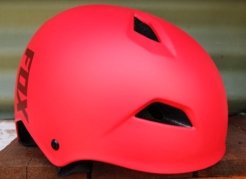 Fox -Fox Flight Sport Helmet Bright Red -HELMETS + PADS + GLOVES -Anchor BMX