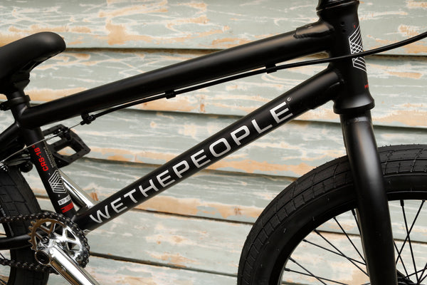 WETHEPEOPLE -WeThePeople CRS 18 Inch 2021 Matte Black -Complete Bikes -Anchor BMX