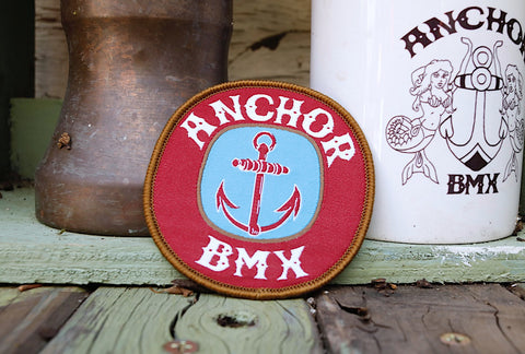 Anchor BMX -The Anchor Beer Patch -Magazines + stickers+patches -Anchor BMX