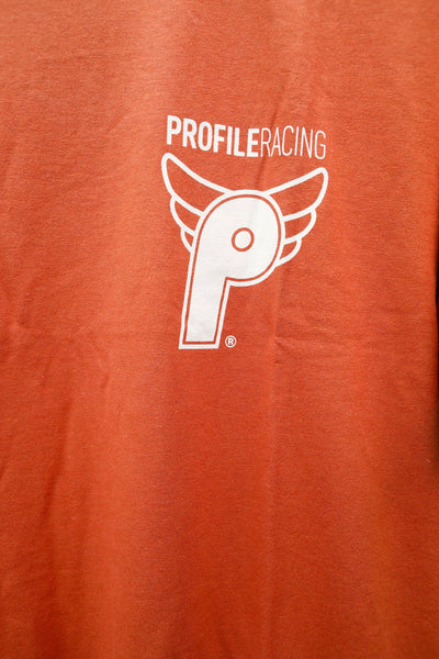 Profile -Profile Racing Logo Tee Orange -CLOTHING -Anchor BMX
