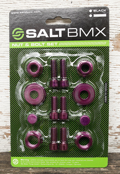 SALT -Salt Nut & Bolt Kit -STEMS -Anchor BMX