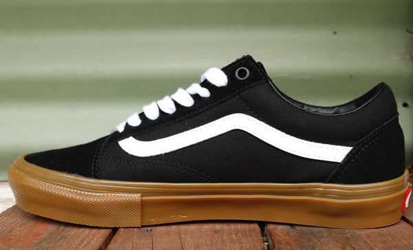 VANS -Vans Old Skool Pro Blk/White/Gum -Shoes -Anchor BMX