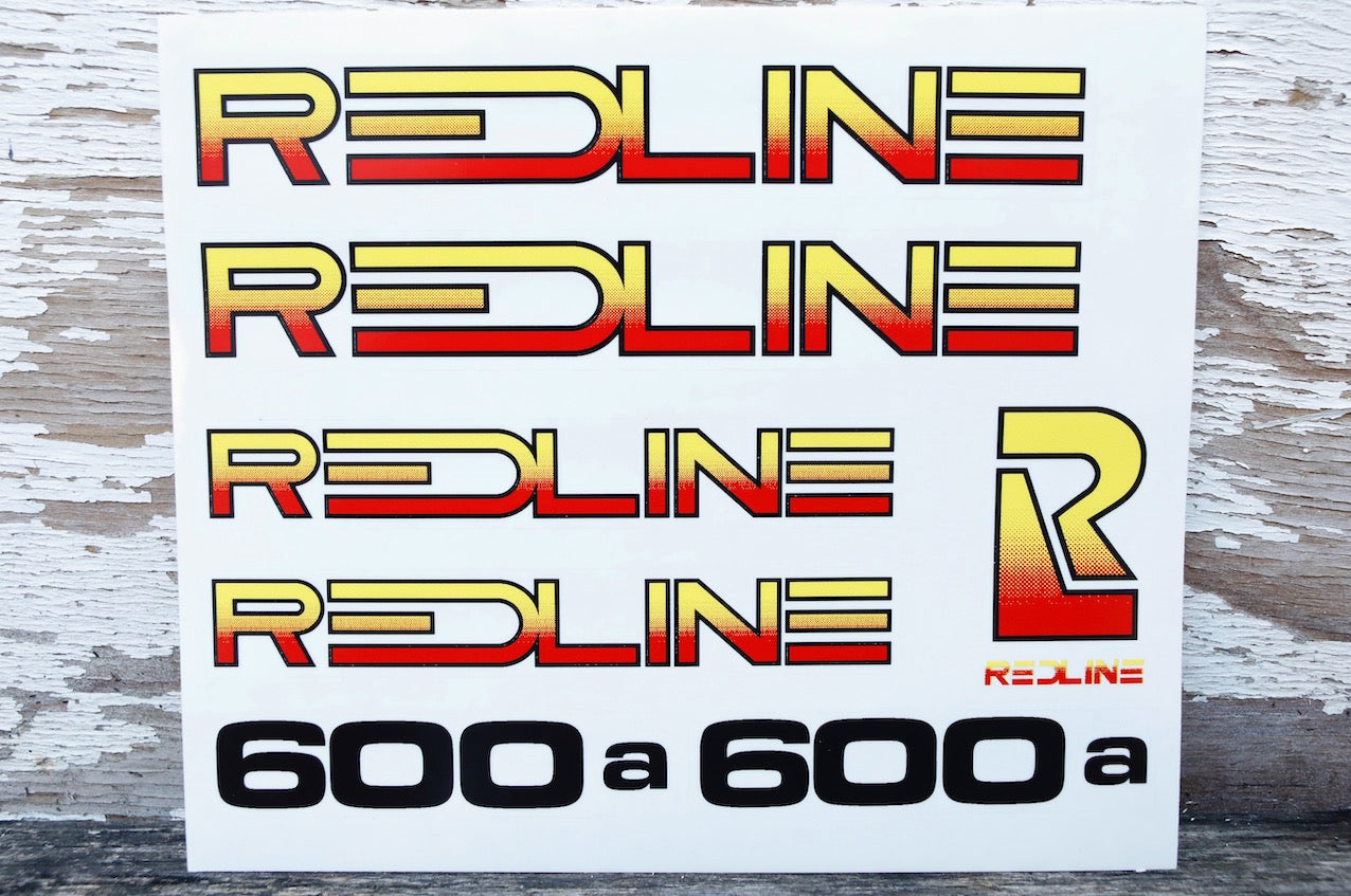 Redline decal cheap