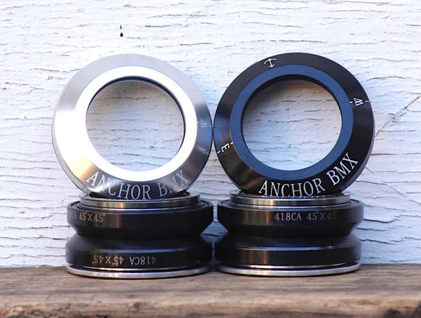 Anchor BMX -Anchor Bmx Nautical Compass Integrated Headset -Headsets and bottom brackets -Anchor BMX