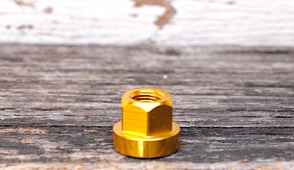 Bmx Axle Nut Alloy 3 8 or 14mm Anchor BMX