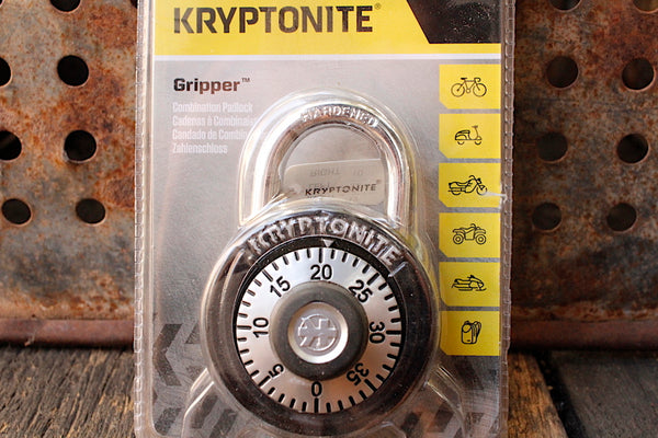 Kryptonite -Kryptonite Gripper Dial Padlock -TOOLS + LOCKS + LIGHTS + PUMPS -Anchor BMX