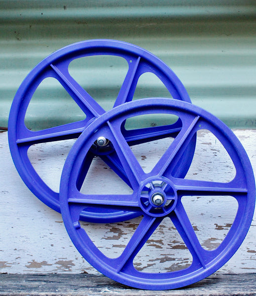 SKYWAY -Skyway Tuff Mag Wheels Il Set 6 Spoke -WHEELS + SPOKES + BUILDS -Anchor BMX