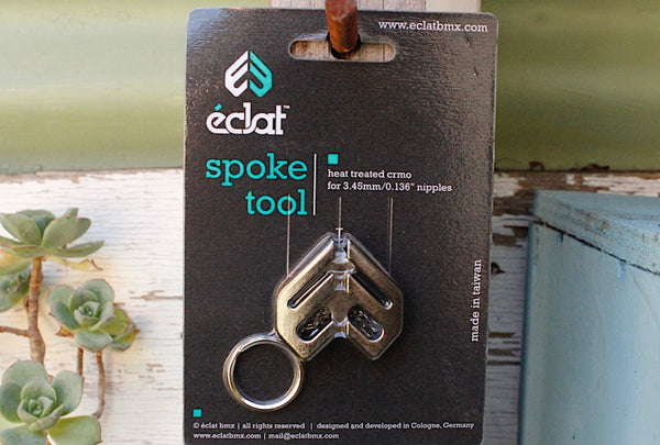 ECLAT -Eclat Spoke Tool Keychain -TOOLS + LOCKS + LIGHTS + PUMPS -Anchor BMX