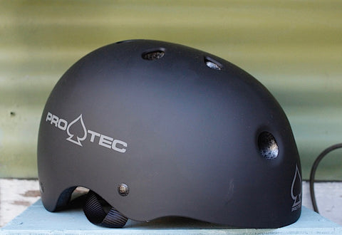 PROTEC HELMETS -Protec Classic Certified Helmet Matte Blk -HELMETS + PADS + GLOVES -Anchor BMX
