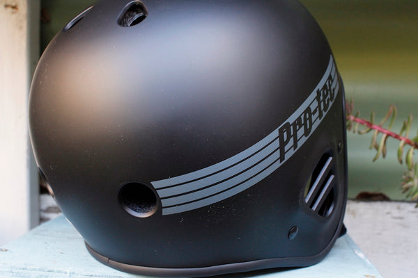 PROTEC HELMETS -Protec Full Cut Certified Helmet Matte Blk -HELMETS + PADS + GLOVES -Anchor BMX