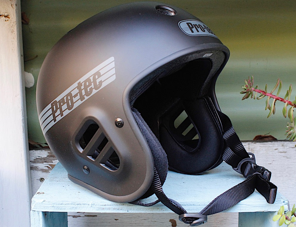 Protec Full Cut Certified Helmet Matte Blk