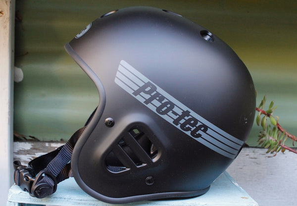 PROTEC HELMETS -Protec Full Cut Certified Helmet Matte Blk -HELMETS + PADS + GLOVES -Anchor BMX