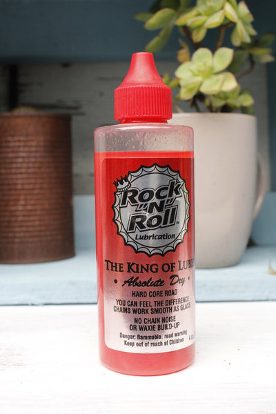 ROCK "N" ROLL -Rock "N" Roll Absolute Dry Lube -TOOLS + LOCKS + LIGHTS + PUMPS -Anchor BMX