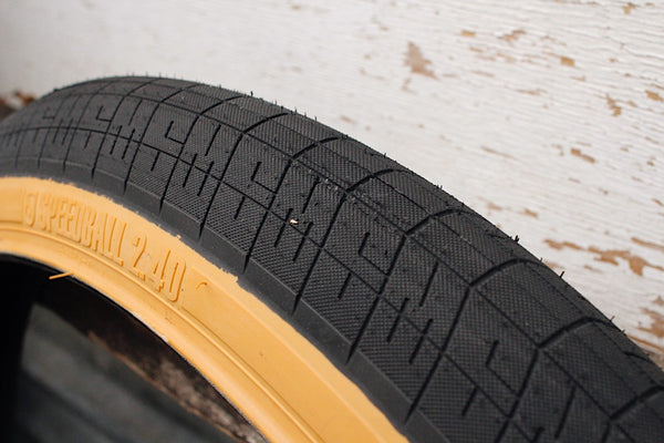 S & M bikes -S&M Bikes Speedball 26 Inch Tyre Tan Wall -TYRES + TUBES -Anchor BMX