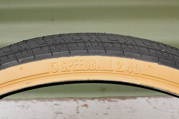 S & M bikes -S&M Bikes Speedball 26 Inch Tyre Tan Wall -TYRES + TUBES -Anchor BMX